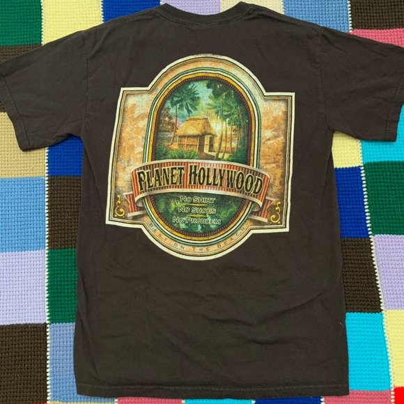Vintage 1998 Planet Hollywood Orlando Florida Tee Jimmy Buffet Island Va… - Picture 6 of 15